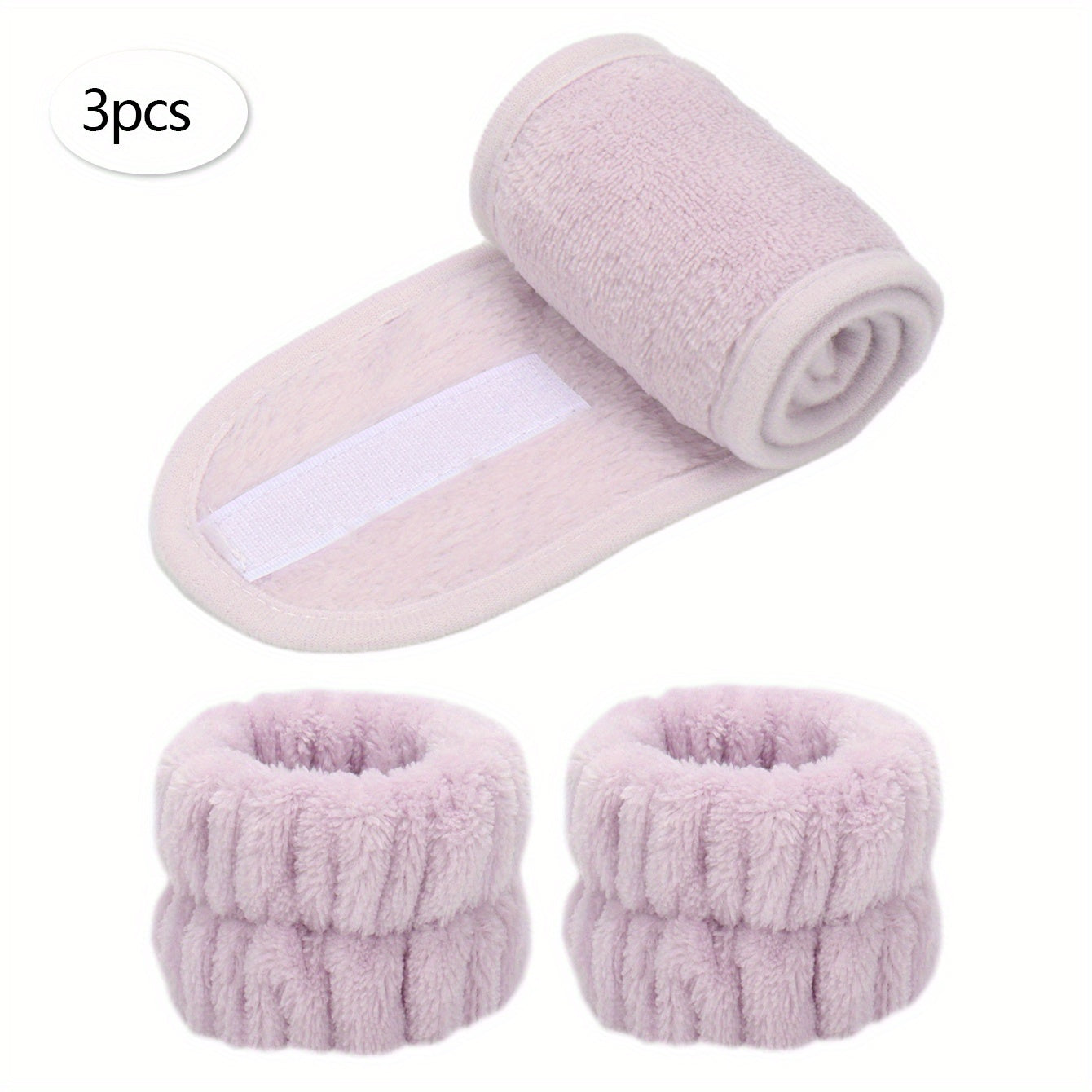 Headband & Wristbands for Face Washing