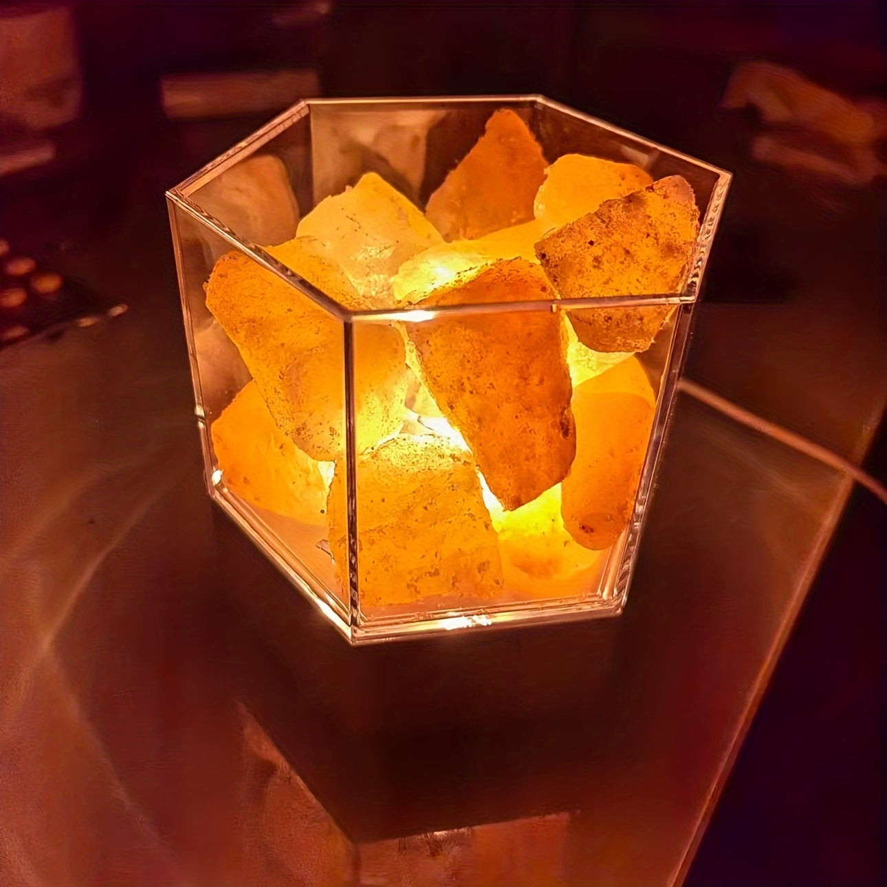Modern Himalayan Salt LED Night Light