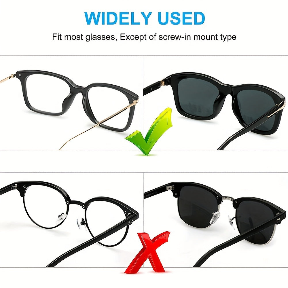 Anti-Slip Nose Pads for Plastic Frames