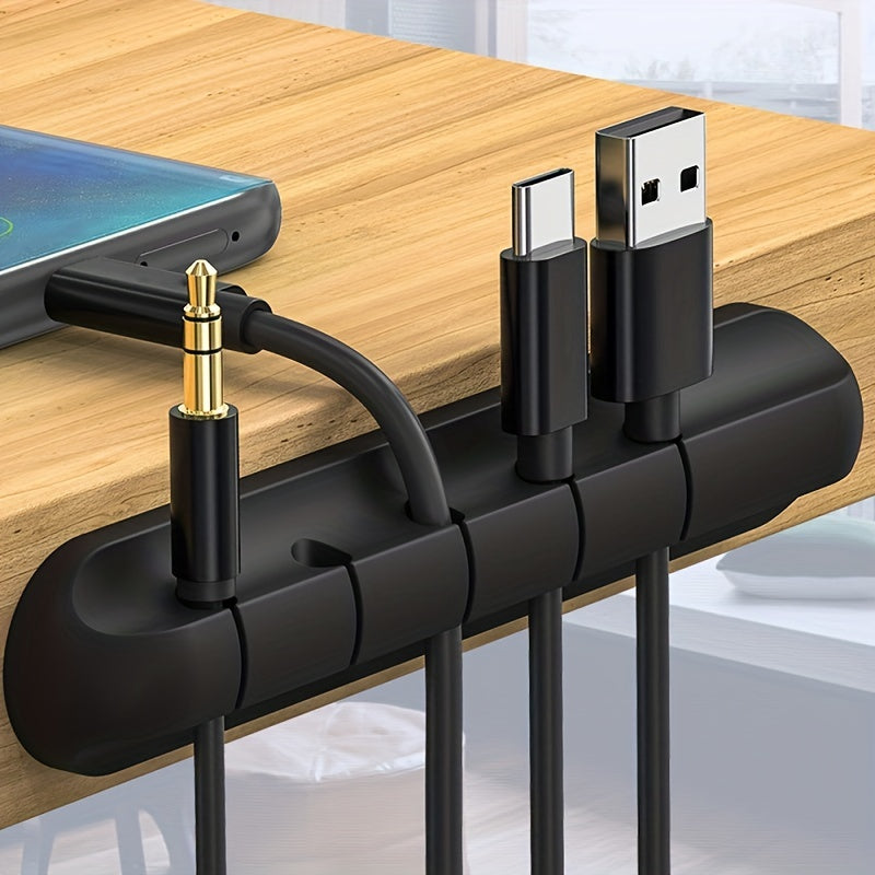 Desk Silicone Cable organizer