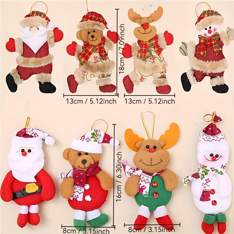 8pcs Christmas Tree Ornaments