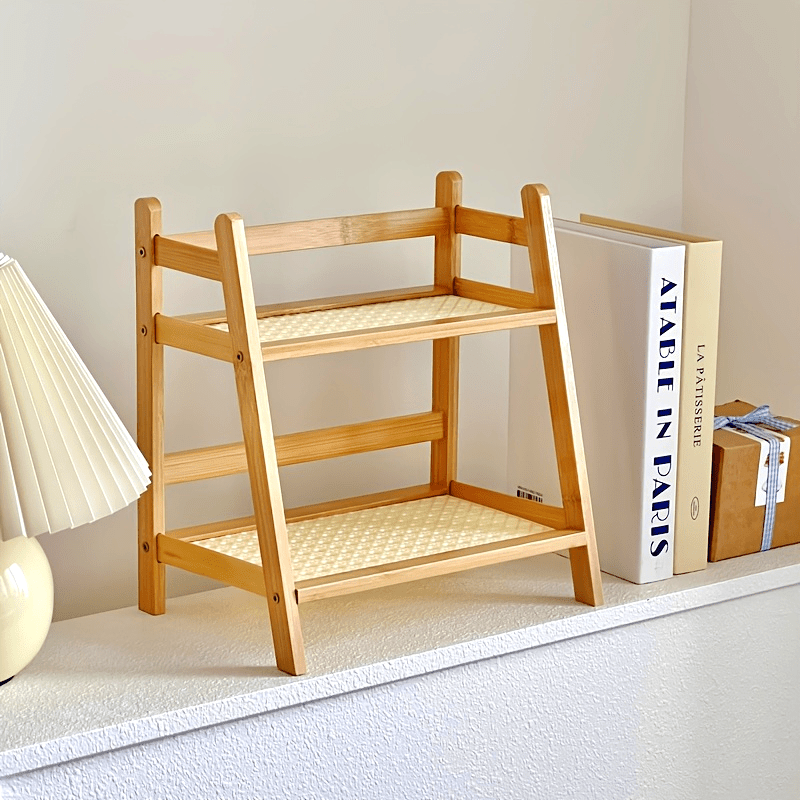 2-Tier Freestanding Shelf Organizer