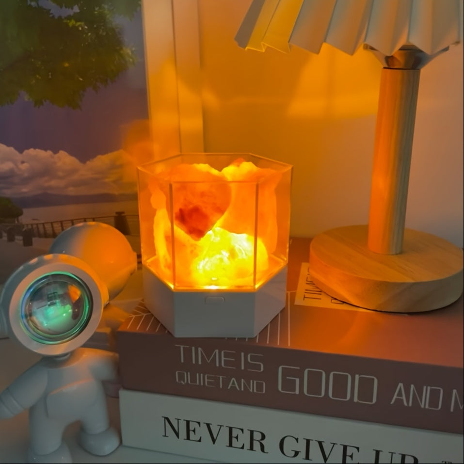 Modern Himalayan Salt LED Night Light