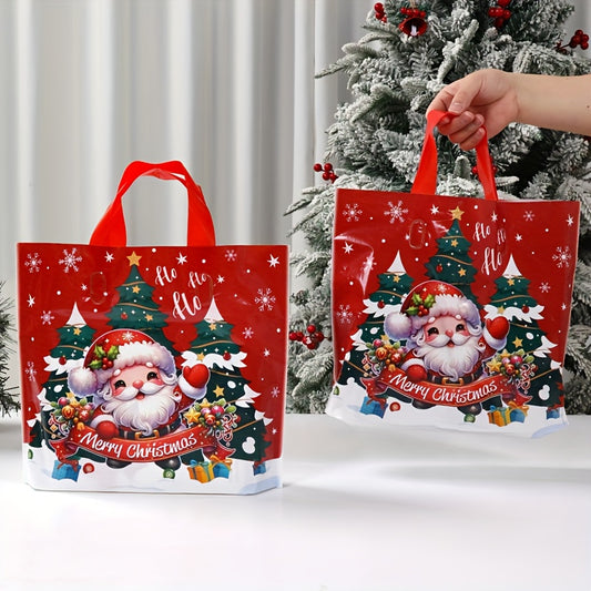 25pcs Festive Santa Claus Christmas Gift Bags