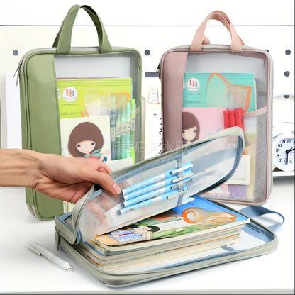 Heavy-Duty School & Office Organizer with Replaceable Labels