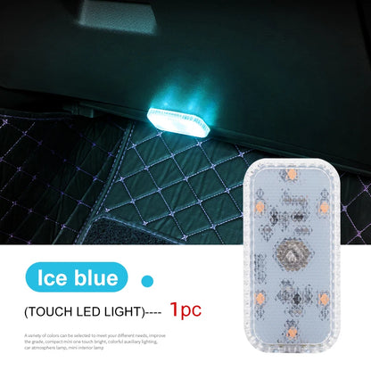 Mini Wireless LED Touch Light Car Interior Lighting