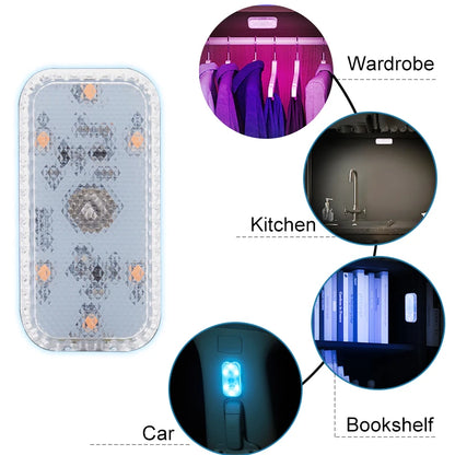Mini Wireless LED Touch Light Car Interior Lighting
