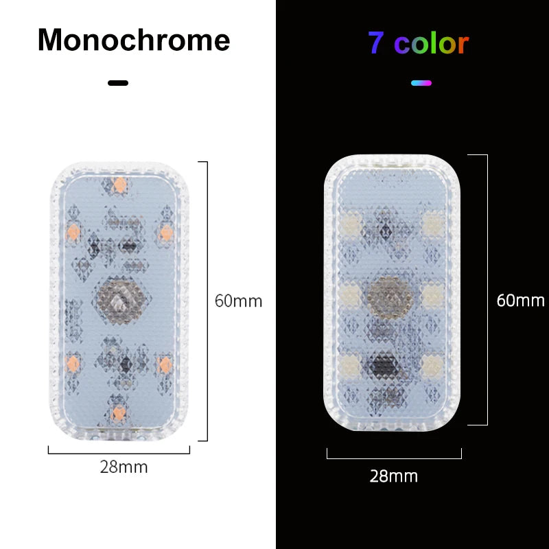 Mini Wireless LED Touch Light Car Interior Lighting