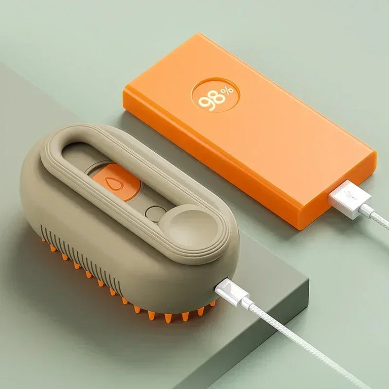 Pet Steam Brush for Cats and Dogs