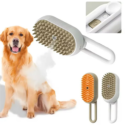 Pet Steam Brush for Cats and Dogs