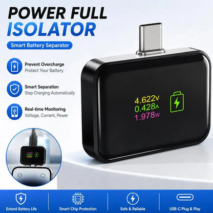 Digital Display Automatic Power-Off Full Charge Separator