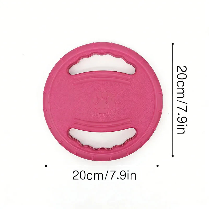 Dogs Flying Disc Tooth Chew Train Toy