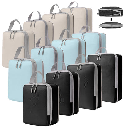 Large Capacity Travel Compression Packing Cubes