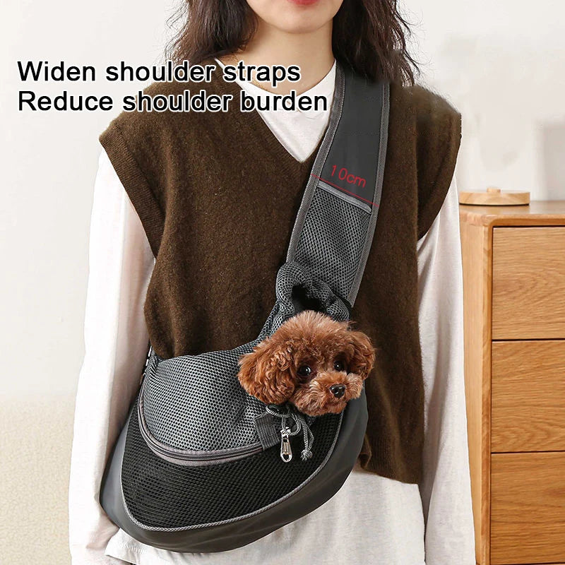 Crossbody Shoulder Bag for Cats and Dogs