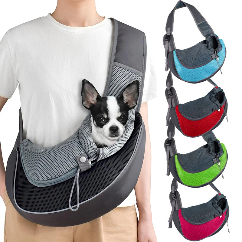 Crossbody Shoulder Bag for Cats and Dogs