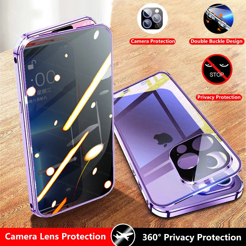 iPhone Privacy Case with 360 Full Protection