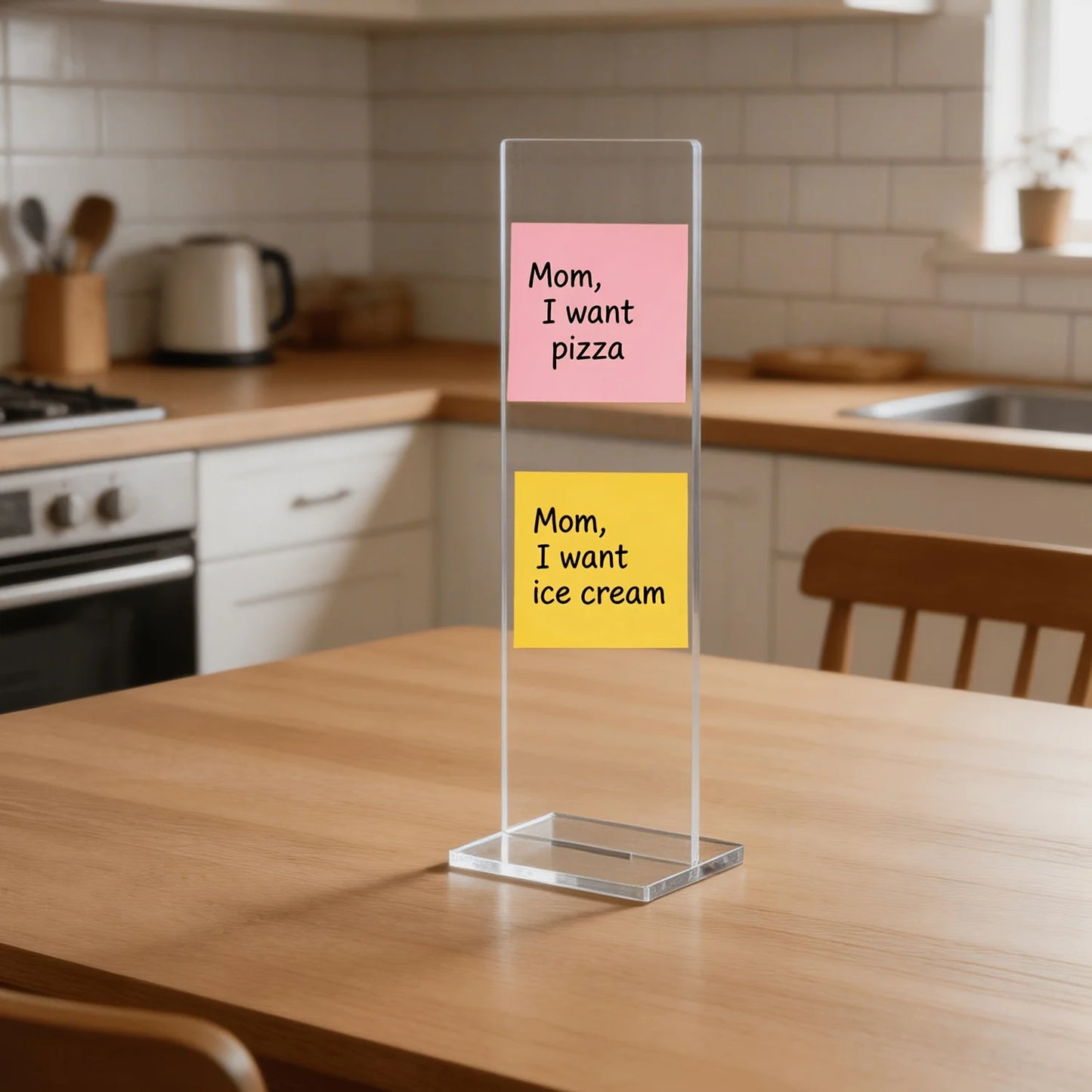Detachable Acrylic Memo Board