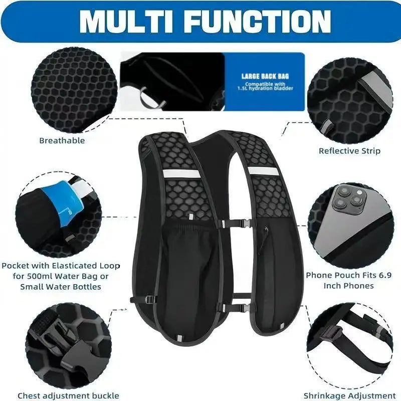 Reflective Lightweight Running Vest