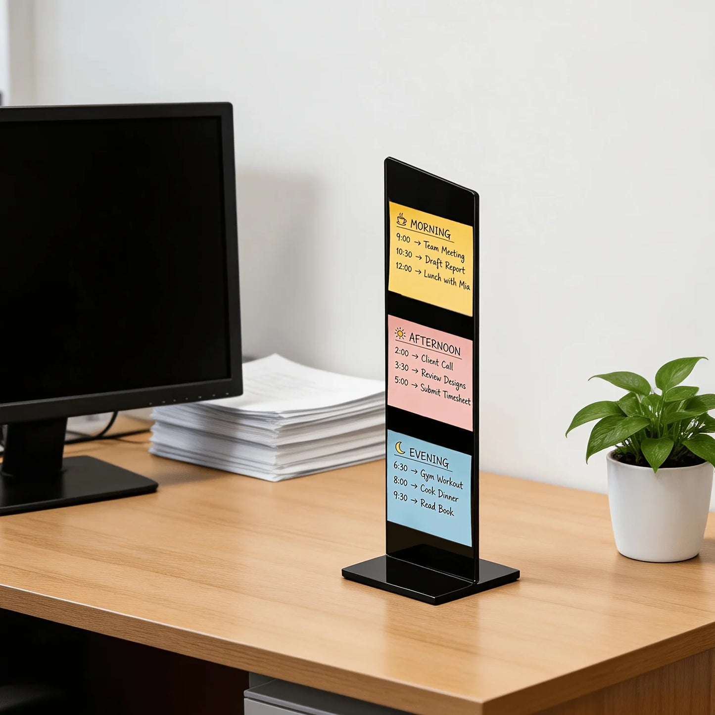 Detachable Acrylic Memo Board