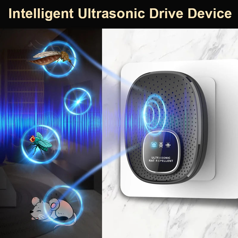 High-power ultrasonic Pest Control USB port Device