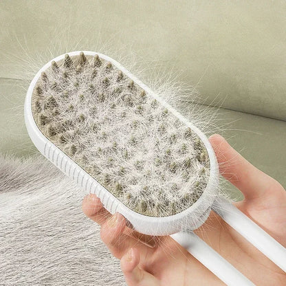 Pet Steam Brush for Cats and Dogs