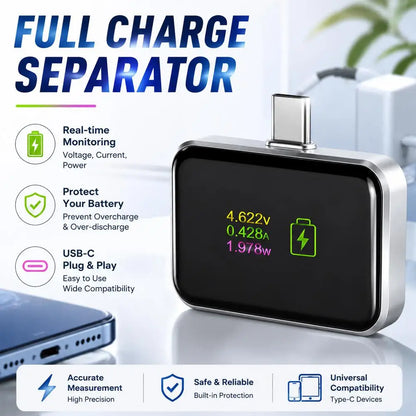 Digital Display Automatic Power-Off Full Charge Separator