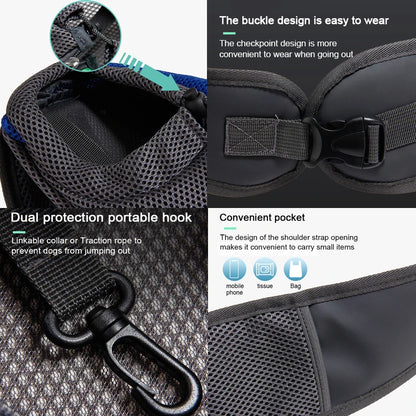 Crossbody Shoulder Bag for Cats and Dogs