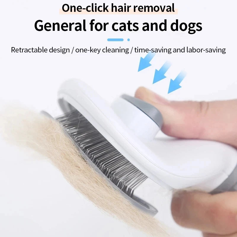 Pet Hair Brush for Dogs and Cats