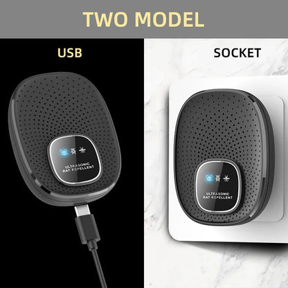 High-power ultrasonic Pest Control USB port Device