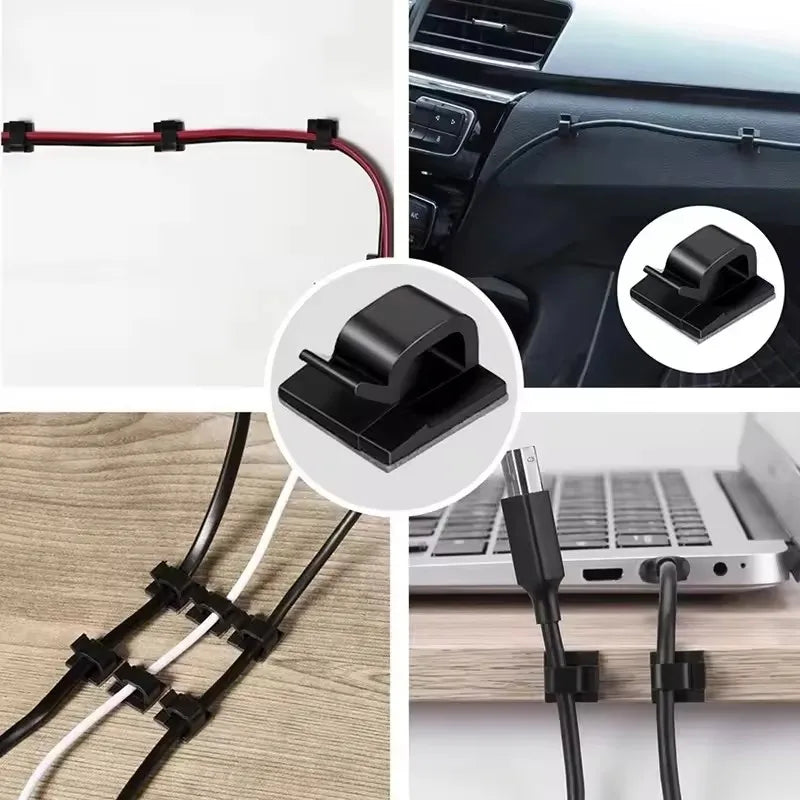 Cable Organizer Clips Wire Winder Holder