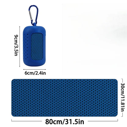 Cooling Quick-Drying Sports Towel with Storage