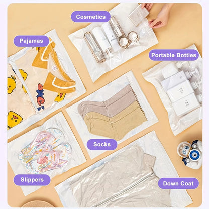 Hand-Rolled Travel Vacuum Storage Bag
