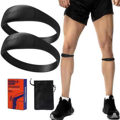Silicone Patella Tendon Knee Support Band
