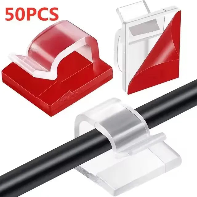 Cable Organizer Clips Wire Winder Holder