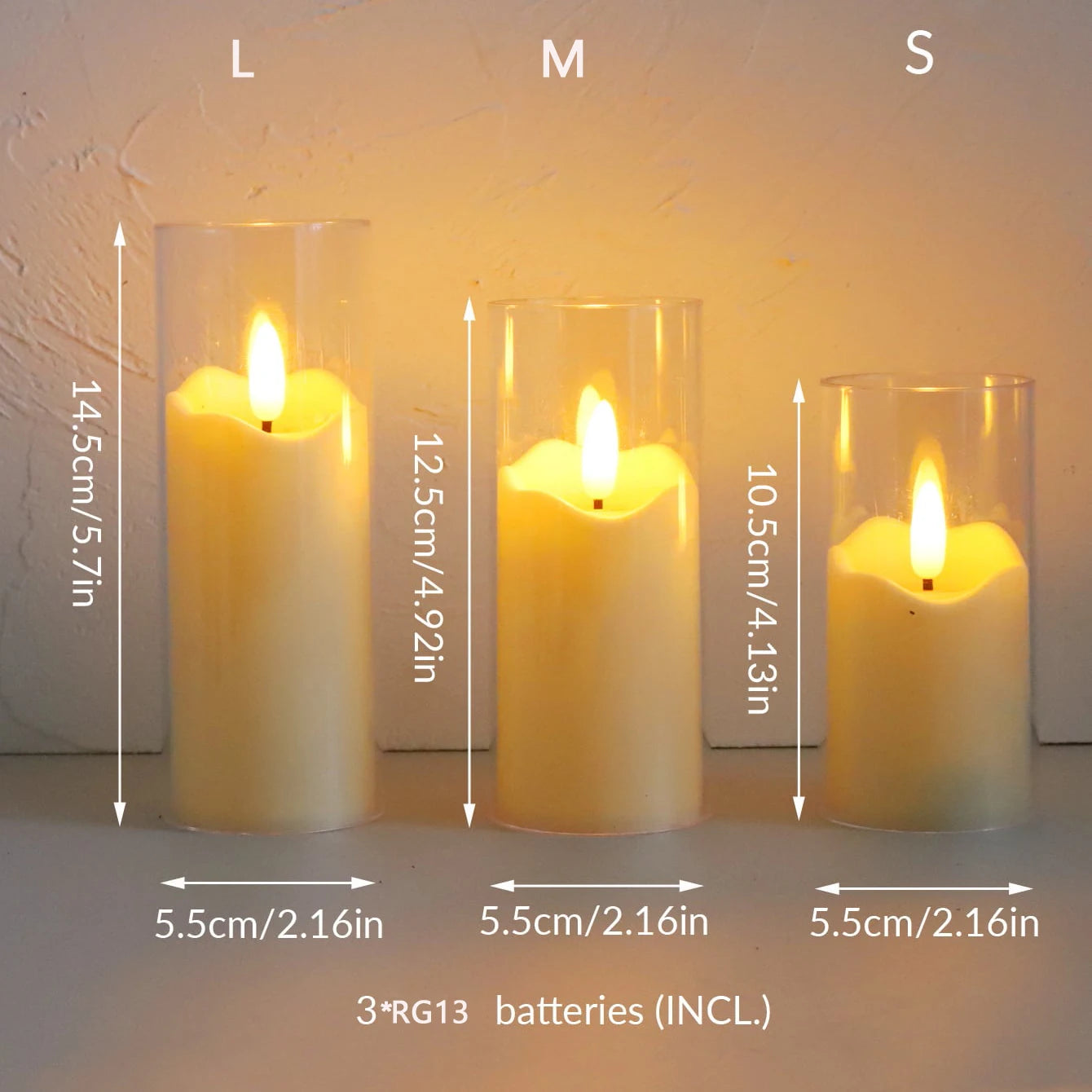 Led Flameless Electric Candle