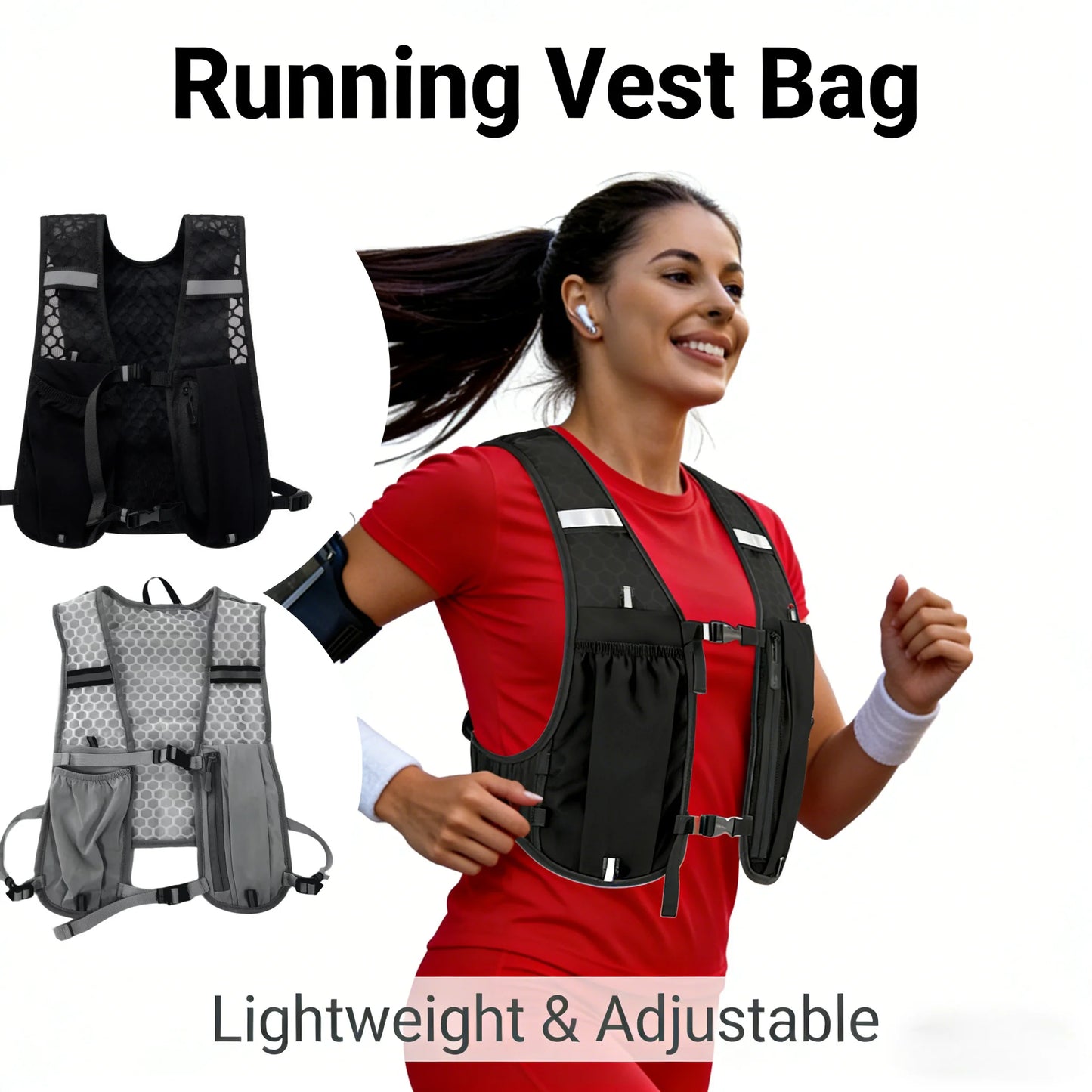 Reflective Lightweight Running Vest