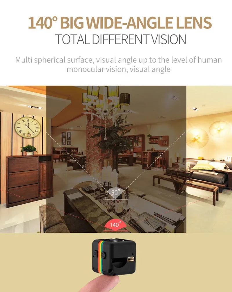 Portable 4K Mini HD Camera 1080p