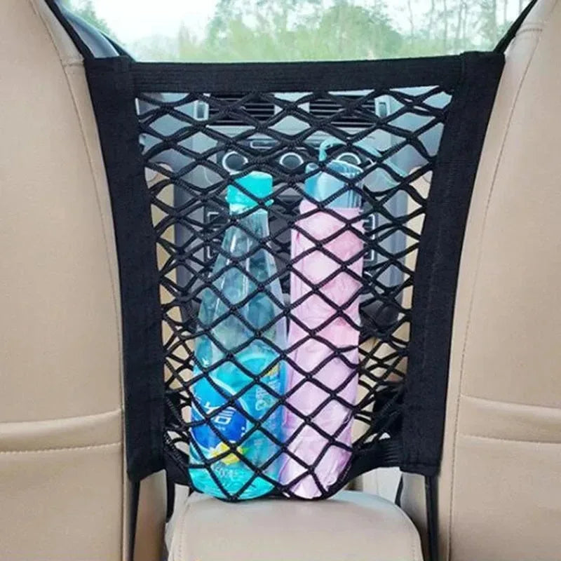 Mesh Divider Storage Bag Between Seats Car