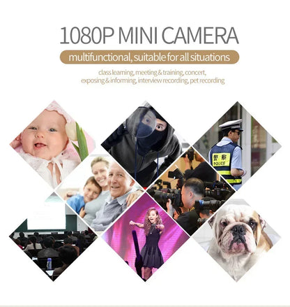Portable 4K Mini HD Camera 1080p