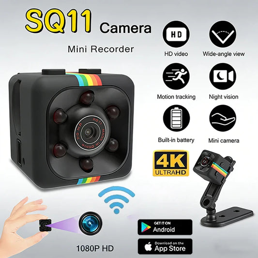 Portable 4K Mini HD Camera 1080p