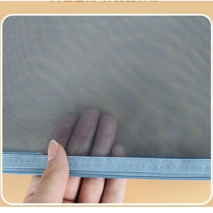 A4 Transparent Mesh Zip Bag