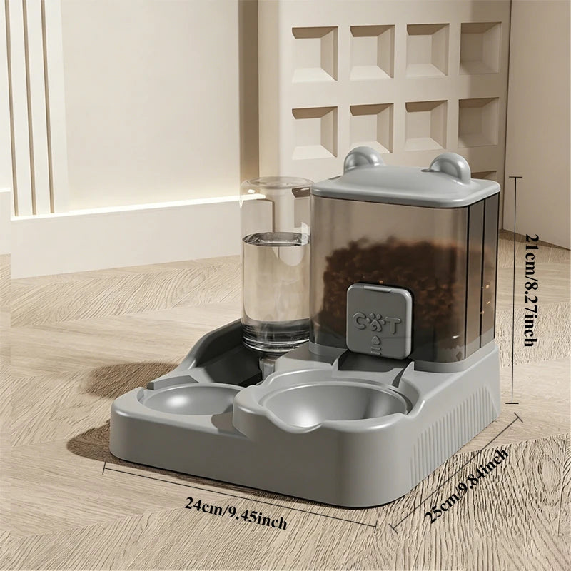 2 In 1 Pet Feeder Dispenser