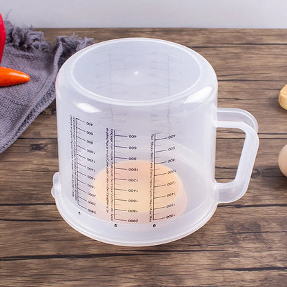 Versatile Mixing Bowl with Lid & Measuring Cup