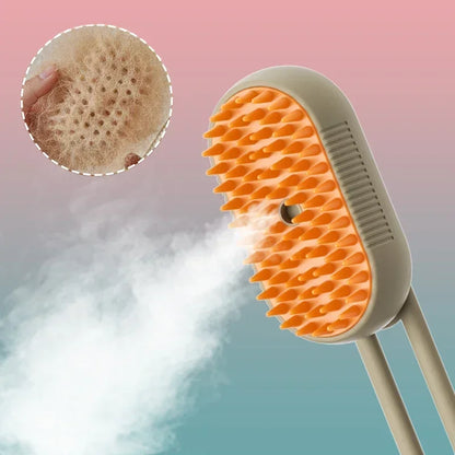 Pet Steam Brush for Cats and Dogs