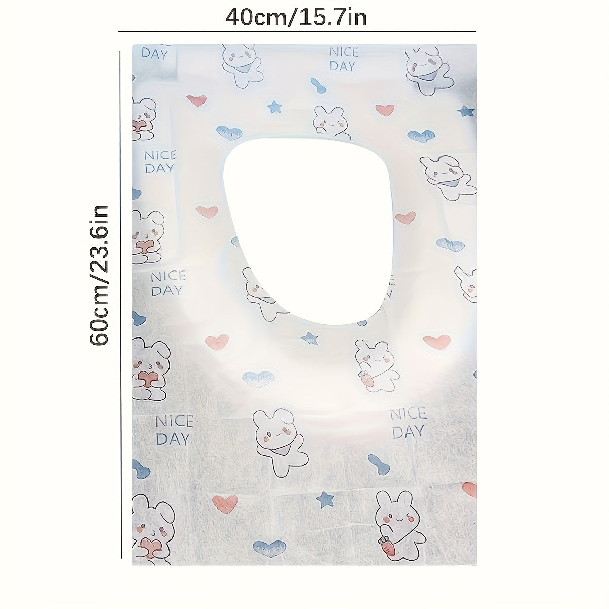 50pcs Disposable Toilet Seat Covers