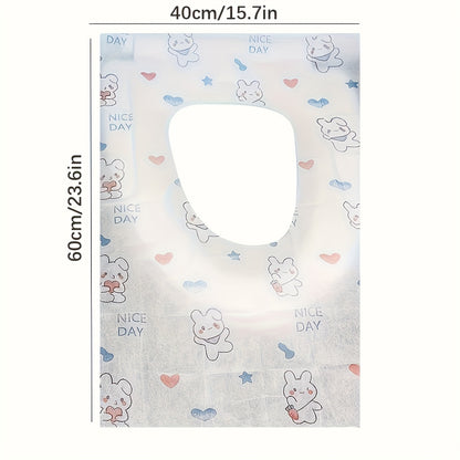 50pcs Disposable Toilet Seat Covers