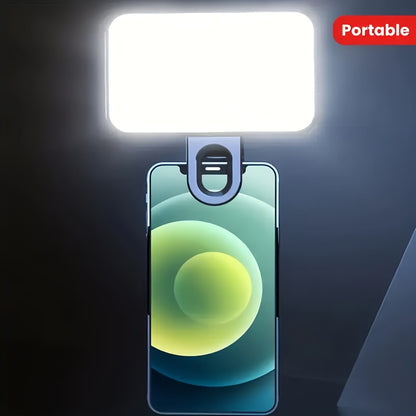 Mini Portable LED Selfie Lights with Adjusted Colors