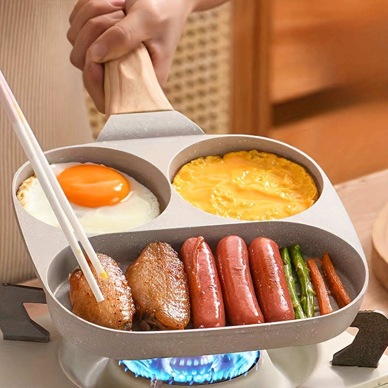 Multi-Section Nonstick Skillet Pan