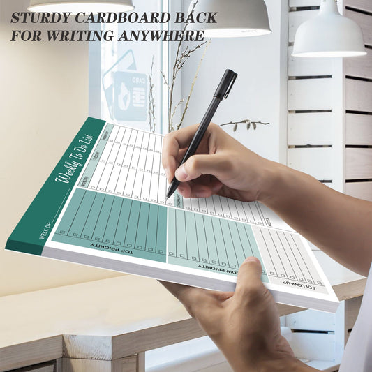 A4 Planner for Daily & Weekly To - Do List - HazMarket