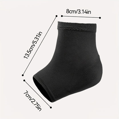 Silicone Moisturizing Heel Socks for Men and Women